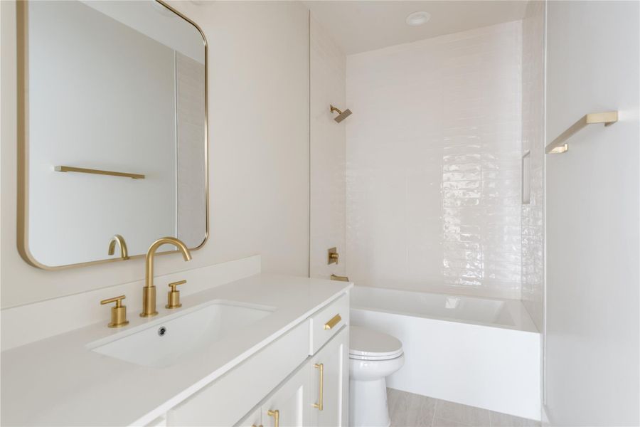 Furnished interior view inside a new home in , Jonestown (Image 13).