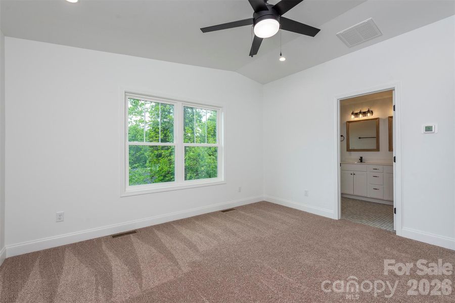 Large primary bedroom