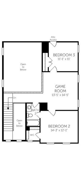 2D floor plan layout for the Morris by Coventry Homes in Pecan Square, Northlake, TX (Image 4). 2D floor plan layout for the Morris by Coventry Homes in Pecan Square, Northlake, TX (Image 4).