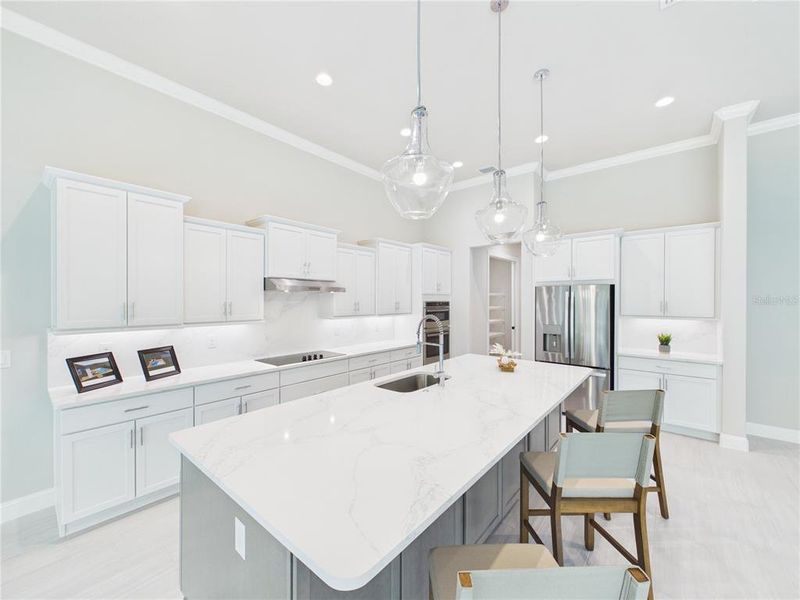 Furnished interior view inside a new home in , Palm Coast (Image 5).