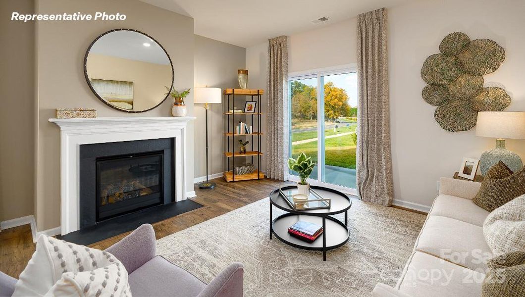 Furnished interior view inside a new home in Fergus Crossing, York (Image 27).