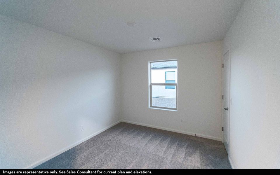 Representative unfurnished interior of a home built from the Chocktaw by CastleRock Communities in Hayden Estates, Buckeye (Image 13).