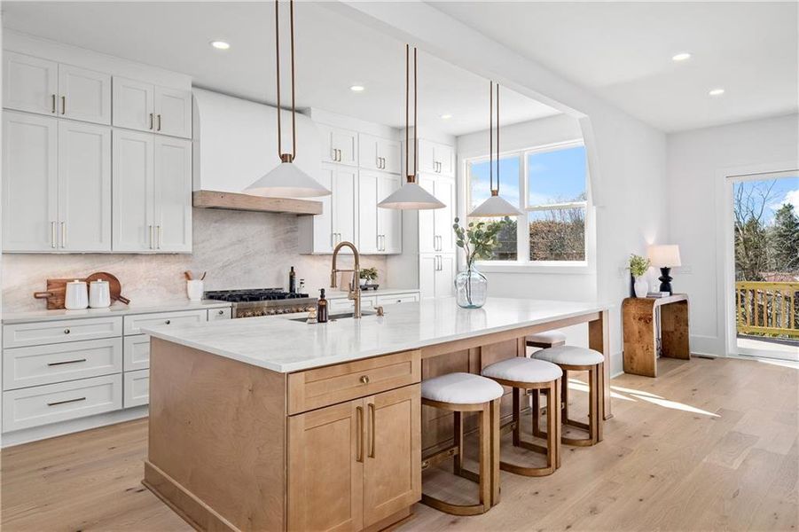 Furnished interior view inside a new home in Echo at Crabapple, Milton (Image 19).