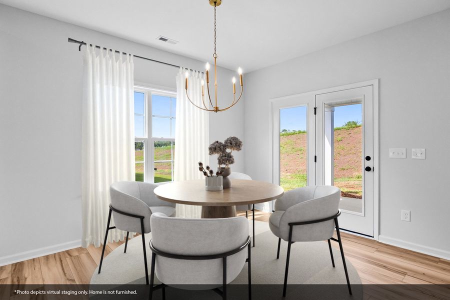 Furnished interior view inside a new home in Brooke Hill, Lewisville (Image 7). Furnished interior view inside a new home in Brooke Hill, Lewisville (Image 7).