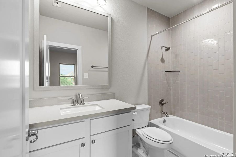 Furnished interior view inside a new home in Esperanza - 80' & 90', Boerne (Image 6).