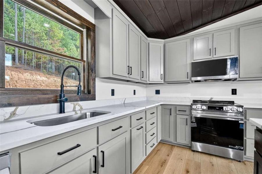 Furnished interior view inside a new home in , Turtletown (Image 10). Furnished interior view inside a new home in , Turtletown (Image 10).