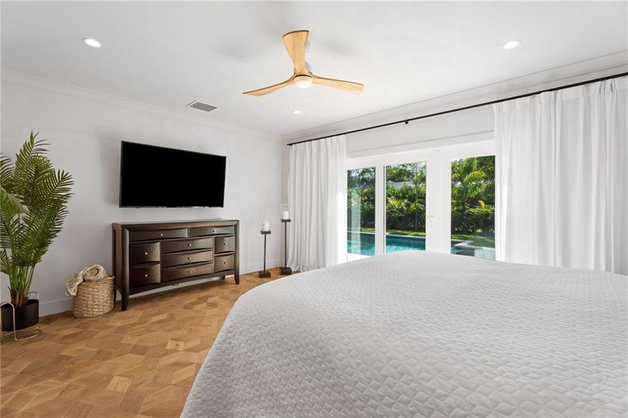 Furnished interior view inside a new home in , Vero Beach (Image 23).