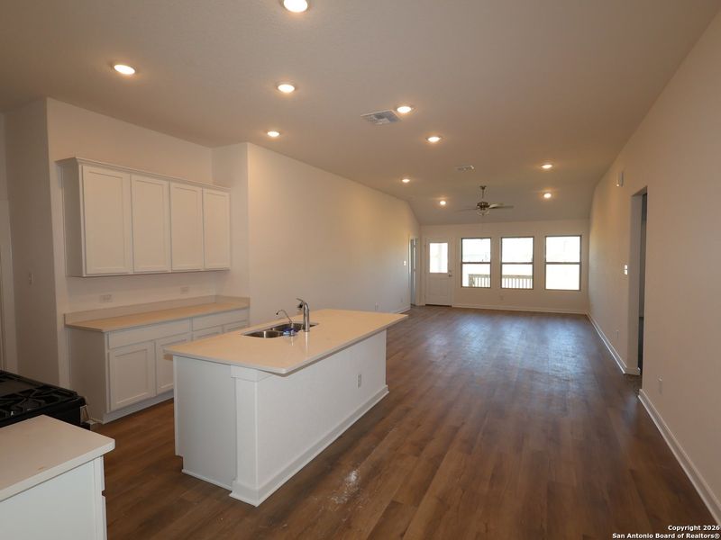 Furnished interior view inside a new home in Winding Brook, San Antonio (Image 7).
