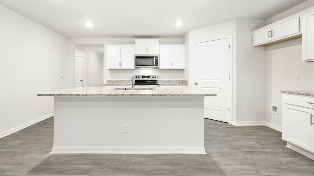 Furnished interior view inside a new home in Quail Haven, Winston-Salem (Image 5).