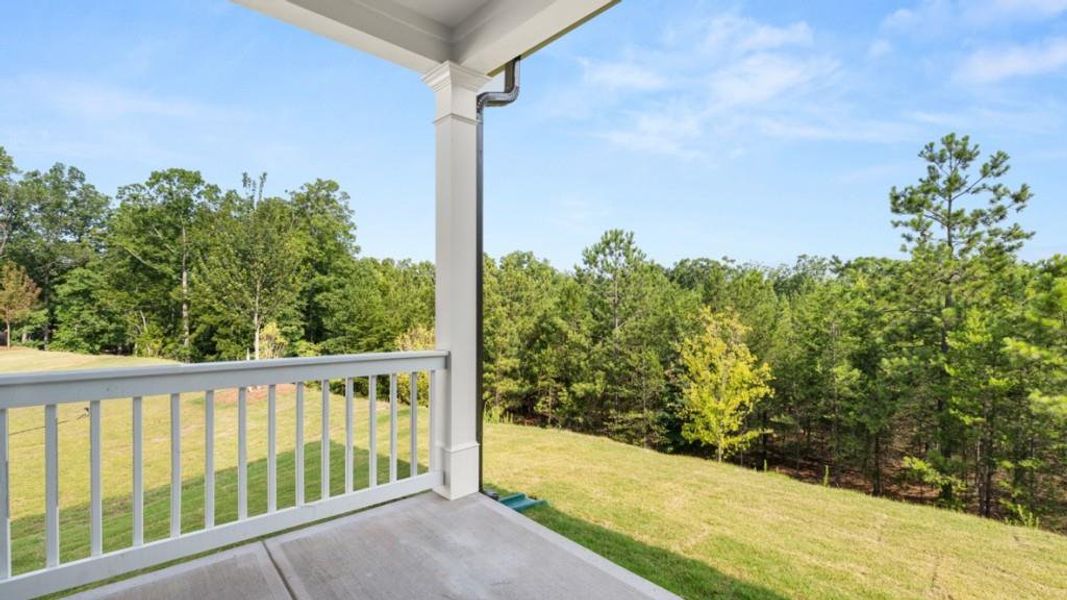 Exterior details and patio area of a home in Falcon Landing, Gainesville (Image 3).