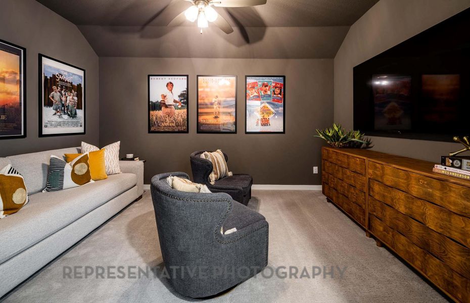Furnished interior view inside a new home in Pomona, Manvel (Image 25). Furnished interior view inside a new home in Pomona, Manvel (Image 25).