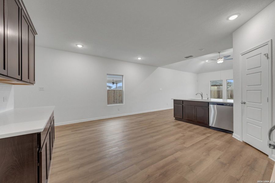 Furnished interior view inside a new home in Park Place, New Braunfels (Image 6).