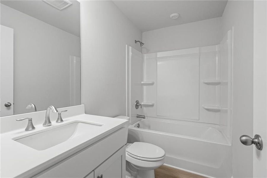 Furnished interior view inside a new home in Riverwood, Dallas (Image 34). Furnished interior view inside a new home in Riverwood, Dallas (Image 34).