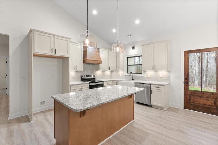 Furnished interior view inside a new home in , Rockmart (Image 5). Furnished interior view inside a new home in , Rockmart (Image 5).