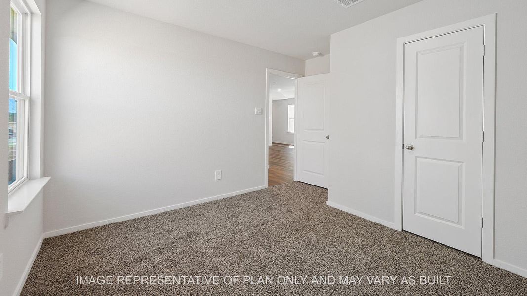 Spacious, unfurnished interior of a new home in Midtown Reserve, College Station (Image 16). Spacious, unfurnished interior of a new home in Midtown Reserve, College Station (Image 16).