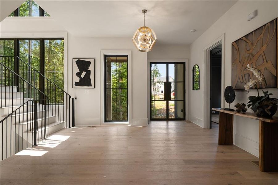 Furnished interior view inside a new home in , Roswell (Image 31).