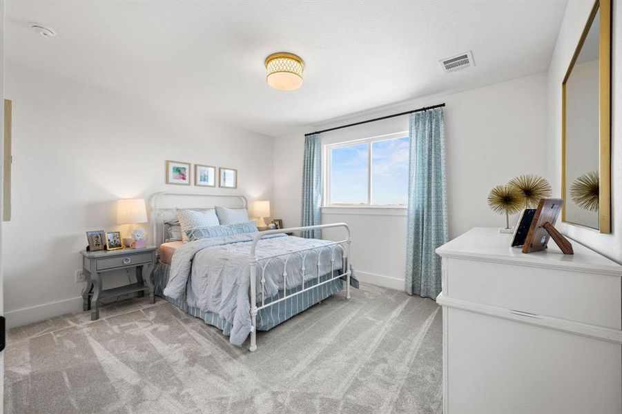 Furnished interior view inside a new home in North Square at Uptown, Celina (Image 22).