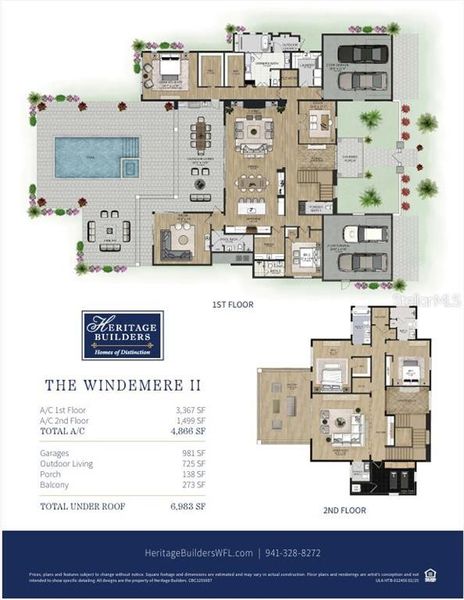 2D floor plan layout of this home in , Sarasota, FL (Image 5).