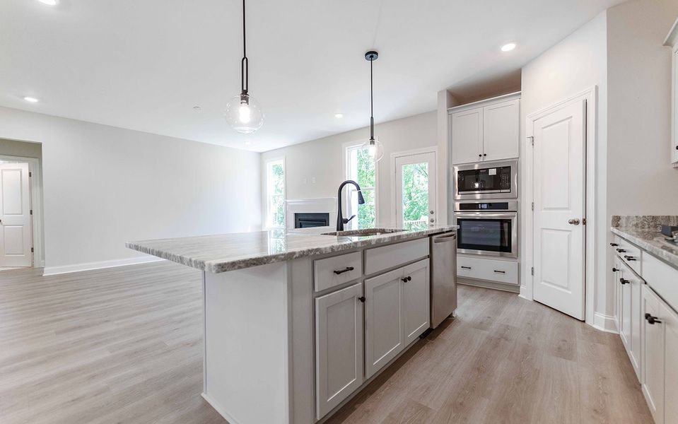 Furnished interior view inside a new home in The Retreat at Norman Farm, Hendersonville (Image 5).