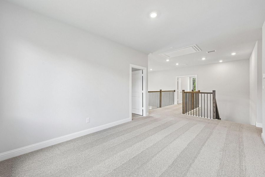 Spacious, unfurnished interior of a new home in Woodhavyn 50', Magnolia (Image 14). Spacious, unfurnished interior of a new home in Woodhavyn 50', Magnolia (Image 14).