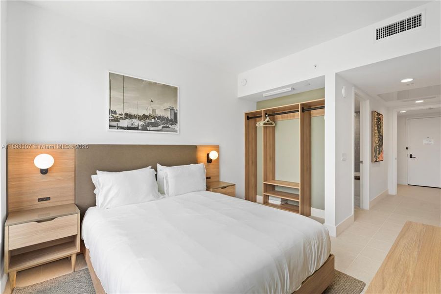 Furnished interior view inside a new home in , Miami (Image 3).