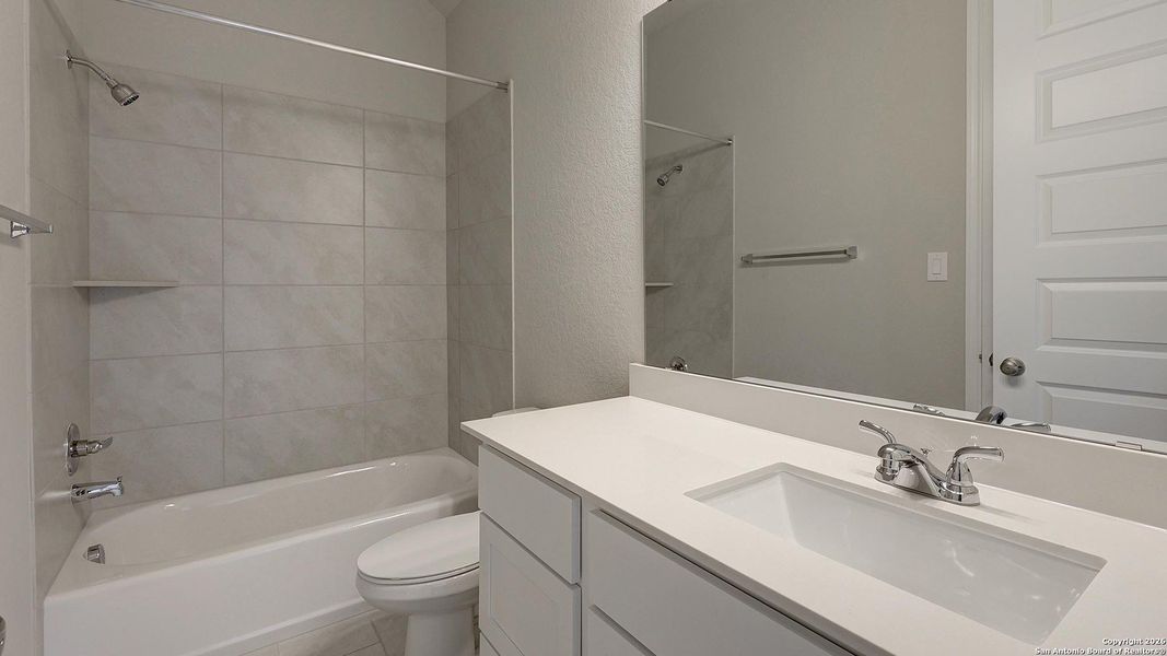 Furnished interior view inside a new home in Kallison Ranch, San Antonio (Image 6).