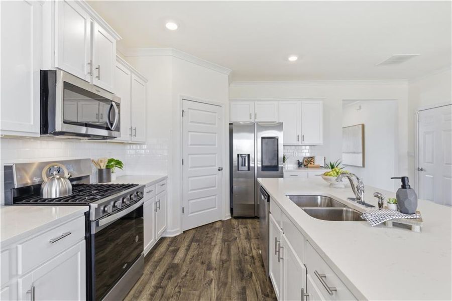 Furnished interior view inside a new home in Independence, Loganville (Image 36).