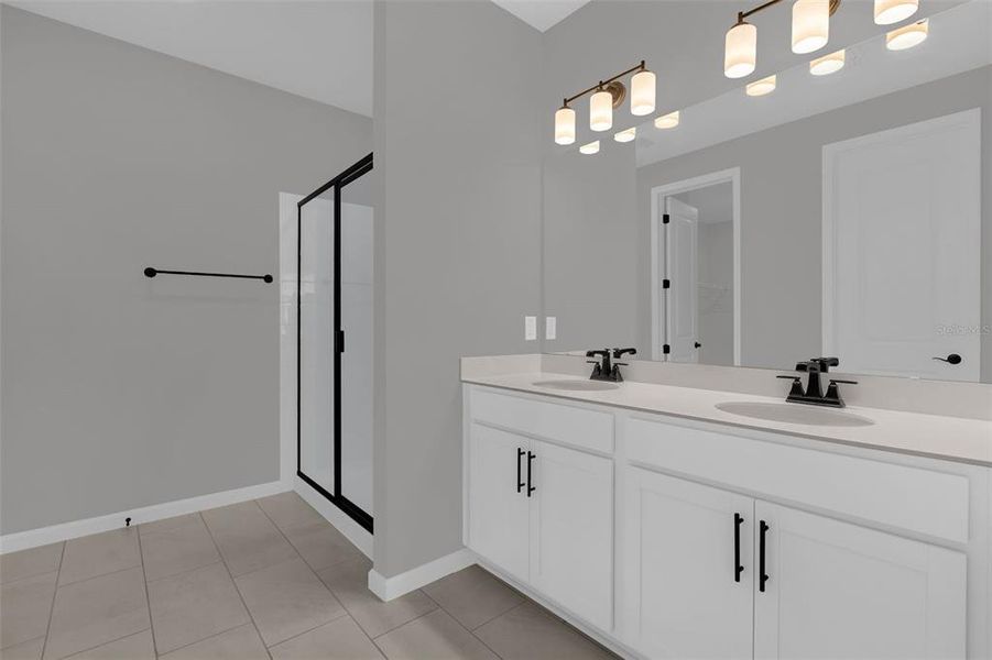 Furnished interior view inside a new home in Seasons at Lakeside Forest, Tavares (Image 12).