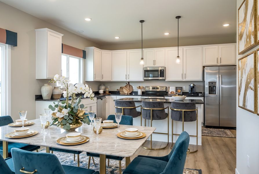 Furnished interior view inside a new home in Three Rivers, Rome (Image 25).