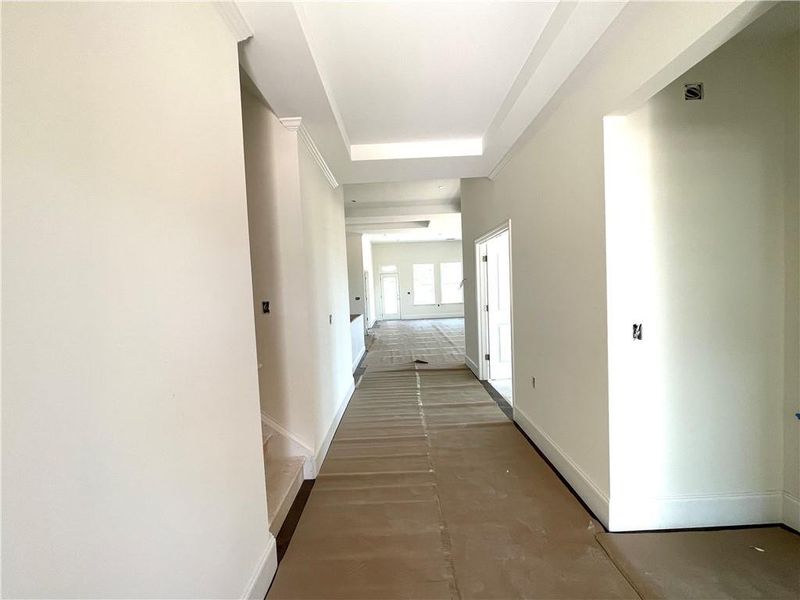 In-progress construction of a new home in , Gainesville, GA (Image 46).