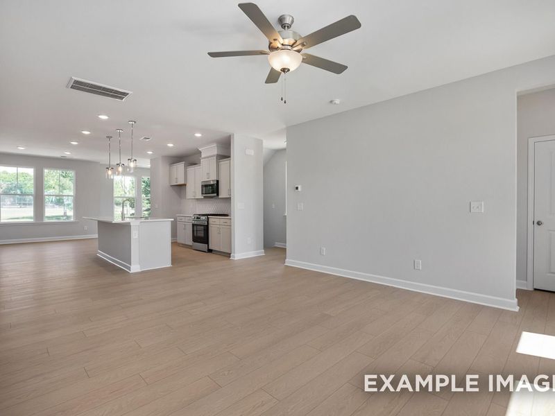 Spacious, unfurnished interior of a new home in Camden Park, Knightdale (Image 15). Spacious, unfurnished interior of a new home in Camden Park, Knightdale (Image 15).