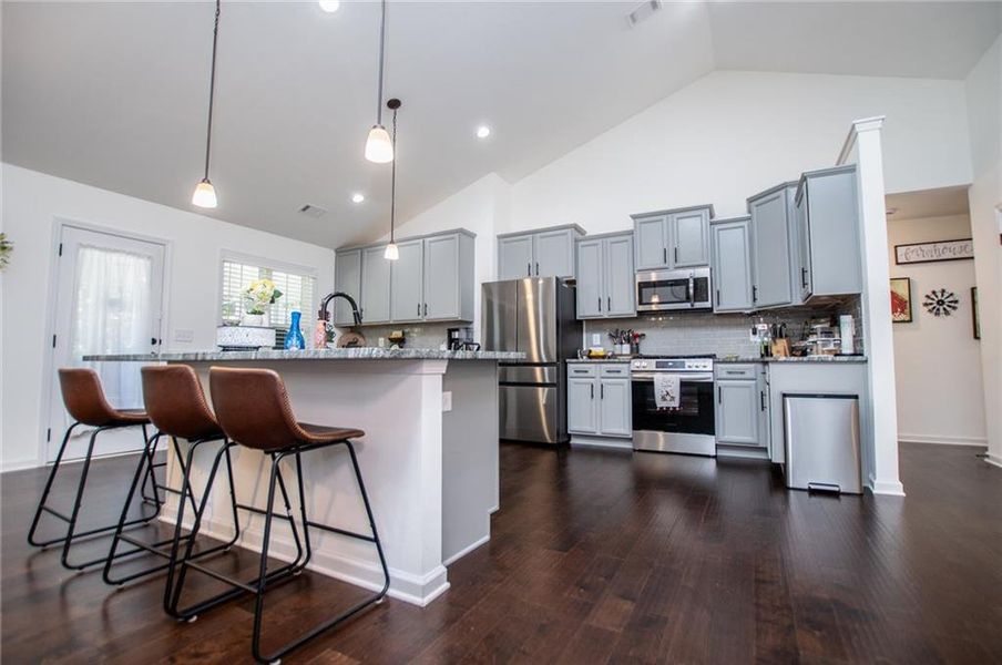 Furnished interior view inside a new home in , Villa Rica (Image 13). Furnished interior view inside a new home in , Villa Rica (Image 13).