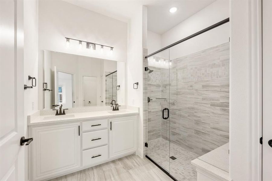 Furnished interior view inside a new home in Meraki, Forney (Image 7).