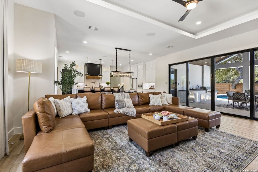 Furnished interior view inside a new home in , Leon Valley (Image 46).