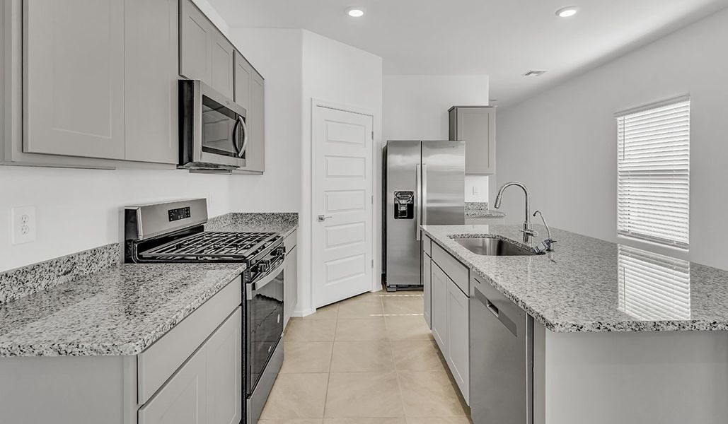 Furnished interior view inside a new home in Coronet at Gladden Farms, Marana (Image 5). Furnished interior view inside a new home in Coronet at Gladden Farms, Marana (Image 5).