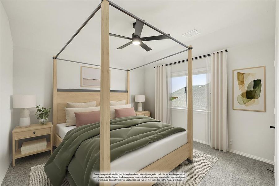 Furnished interior view inside a new home in Homestead at Daniel Farms Phase 2, DeSoto (Image 12). Furnished interior view inside a new home in Homestead at Daniel Farms Phase 2, DeSoto (Image 12).