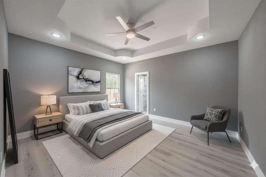 Furnished interior view inside a new home in , Hillsboro (Image 9).