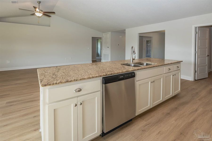 Furnished interior view inside a new home in Emmaline Gardens, Milton (Image 6).