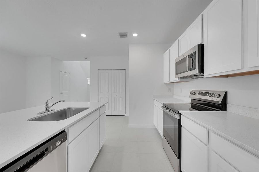 Furnished interior view inside a new home in Bent Creek: The Meadows Collection, Fort Pierce (Image 5).