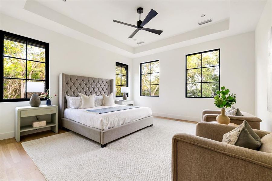 Furnished interior view inside a new home in , Dallas (Image 10). Furnished interior view inside a new home in , Dallas (Image 10).