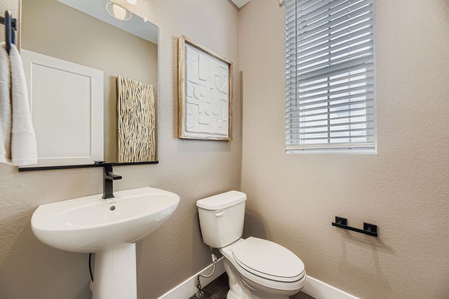 Representative furnished interior of a home built from the Apex Two by Brookfield Residential in Uplands, Westminster (Image 10).
