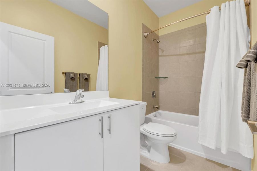 Furnished interior view inside a new home in , Miami (Image 13).