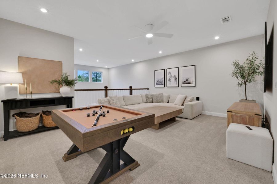 Furnished interior view inside a new home in , Jacksonville (Image 45).