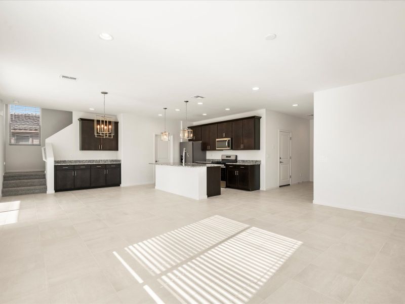 Furnished interior view inside a new home in Alamar at Rocking K, Tucson (Image 6).