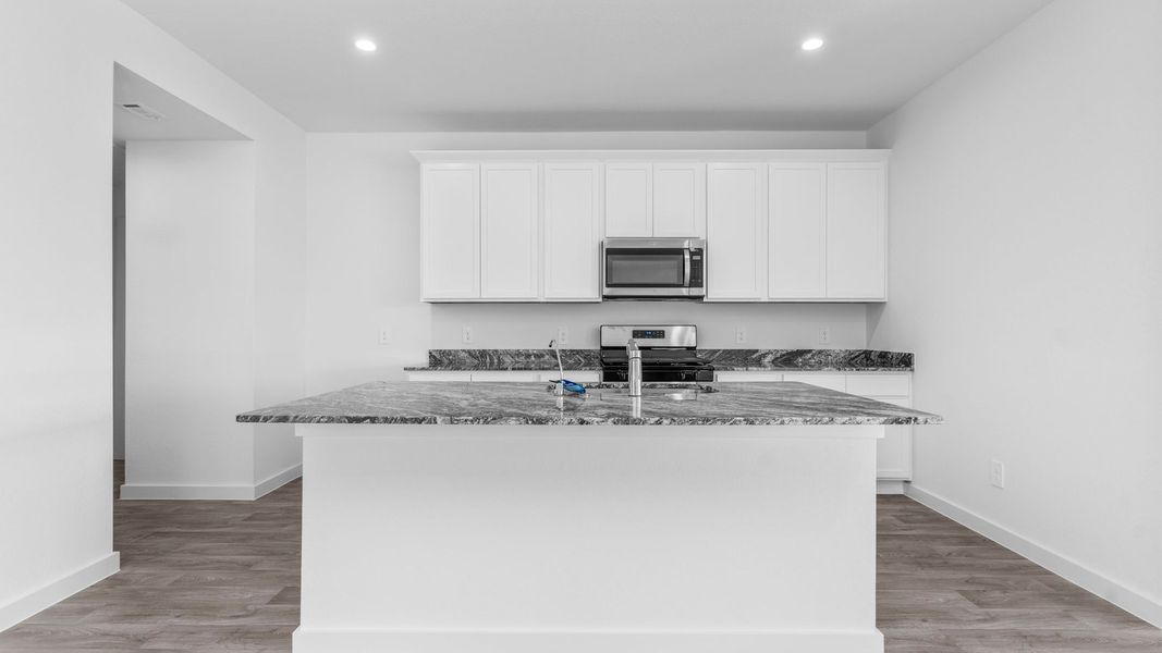 Furnished interior view inside a new home in Tamarron, Fulshear (Image 9).
