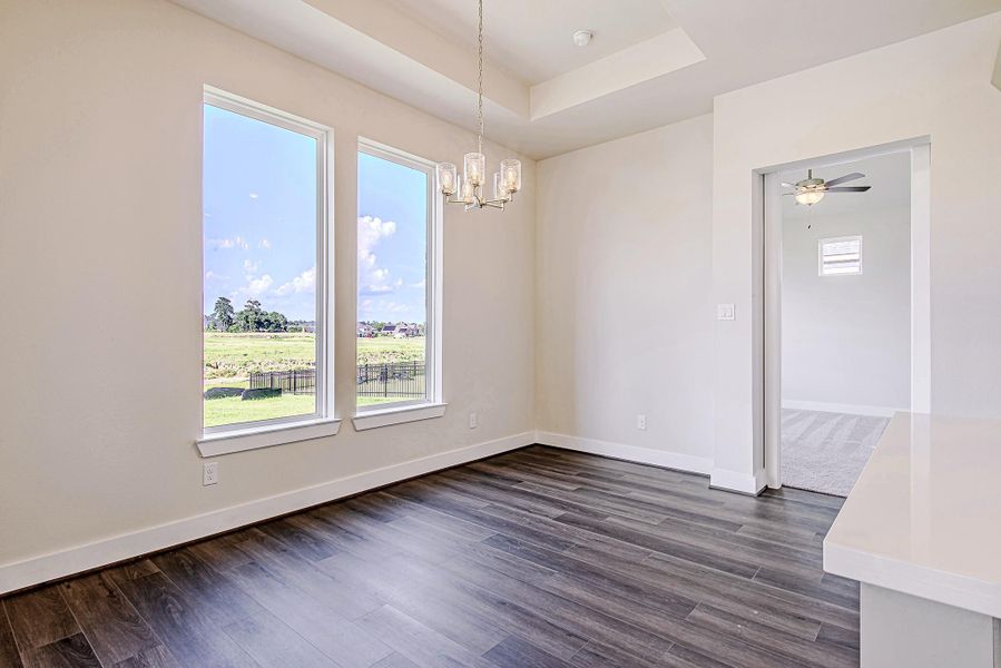 Spacious, unfurnished interior of a new home in WaterStone, Montgomery (Image 21). Spacious, unfurnished interior of a new home in WaterStone, Montgomery (Image 21).