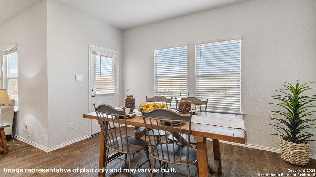 Furnished interior view inside a new home in Redbird Ranch, San Antonio (Image 36).