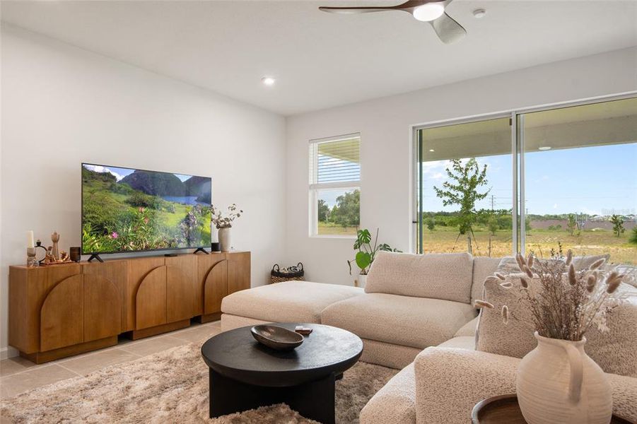 Furnished interior view inside a new home in Waterbrooke, Clermont (Image 35).