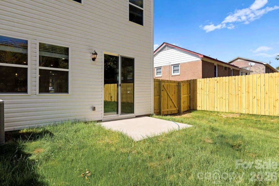 Exterior details and patio area of a home in , Charlotte (Image 3).