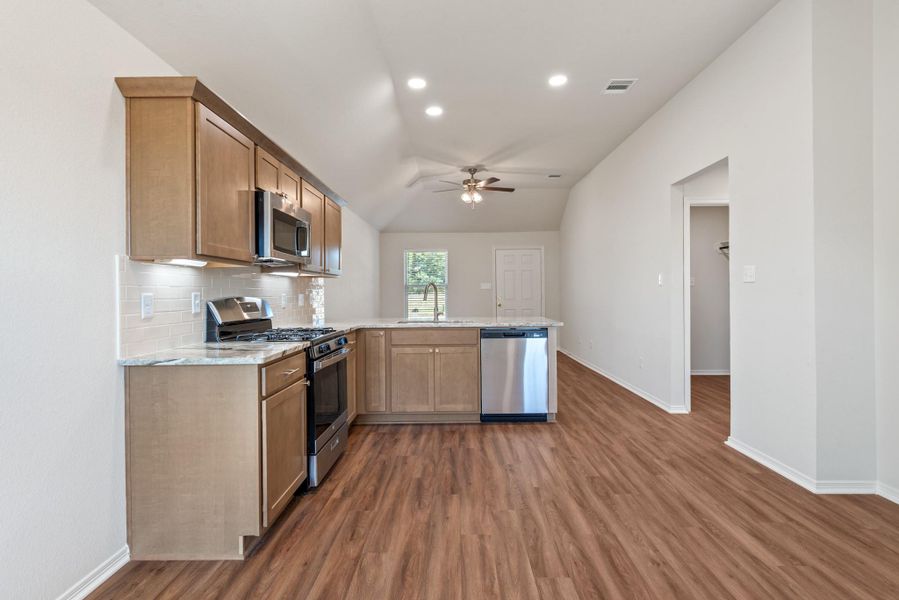 Furnished interior view inside a new home in , Navasota (Image 15).